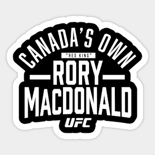 Canada's Own Rory MacDonald Sticker